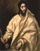 El Greco St Bartholomew oil painting